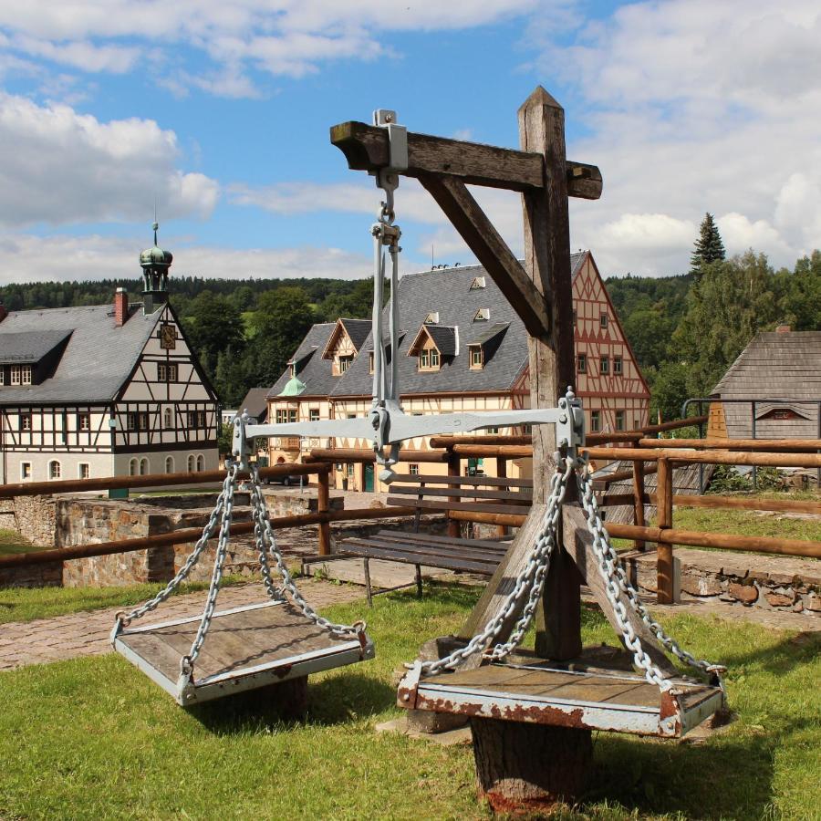 Hotel Saigerhuette Olbernhau Exterior foto